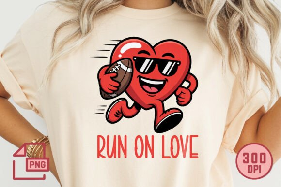 Download Run on Love Valentine Heart PNG - Valentine heart png Collection