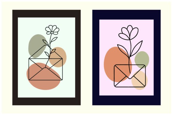 Download Floral Envelope Illustration, Flower - Premium Resources